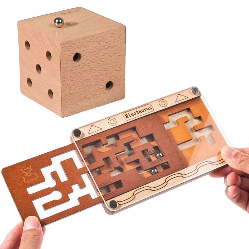 Laberinto de Madera de Alta Dificultad | Desafío Mental para Adultos y Niños | Ticotrendy