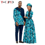 Vestido Tutú Estampado Africano Pareja | Ideal Boda | Tallas S-6XL | Tico Trendy