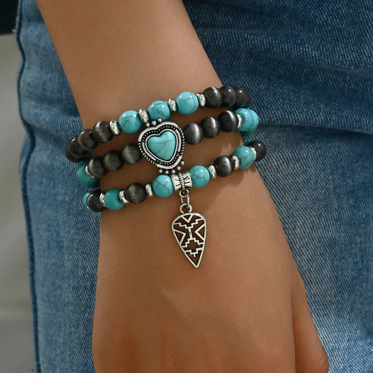 Pulseras de Cuero para Hombre y Mujer |  Hojas y Plumas  |  Dijes de Animales