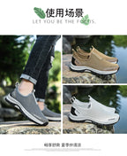 Mocasines Casuales Hombre | Malla Respirable Ligera Confort Estilo Tico | Talla Grande