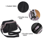 LAORENTOU bolso de mano sencillo para mujer, bolso cruzado informal, nuevo bolso de hombro grande para mujer 2025