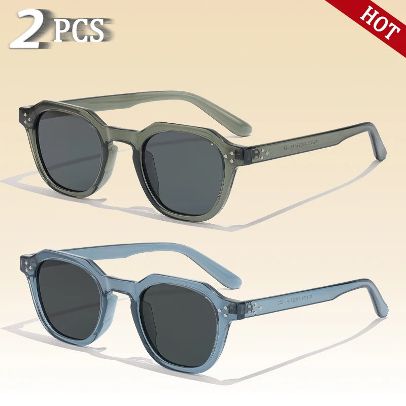 Gafas de Sol Polarizadas CATERSIDE | Montura Poligonal TR90 Ultraligera | UV400