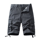 Pantalones Cortos Cargo para Hombre | Algodón Puro y Talla Grande | Senderismo y Deporte | Ticotrendy