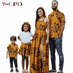 Vestido Sexy y Camisa Dashiki Familiar | Tico Trendy