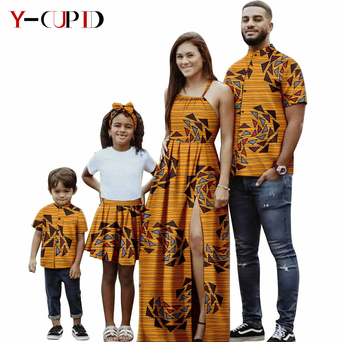 Vestido Sexy y Camisa Dashiki Familiar | Tico Trendy