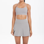 Conjunto Deportivo Yoga 2 Piezas | Ticotrendy Sujetador Shorts Mujer Estilo Fitness