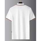 Polo Negocios Hombre ∣ Lujo Suave ∣ Estilo Tropical Elegante