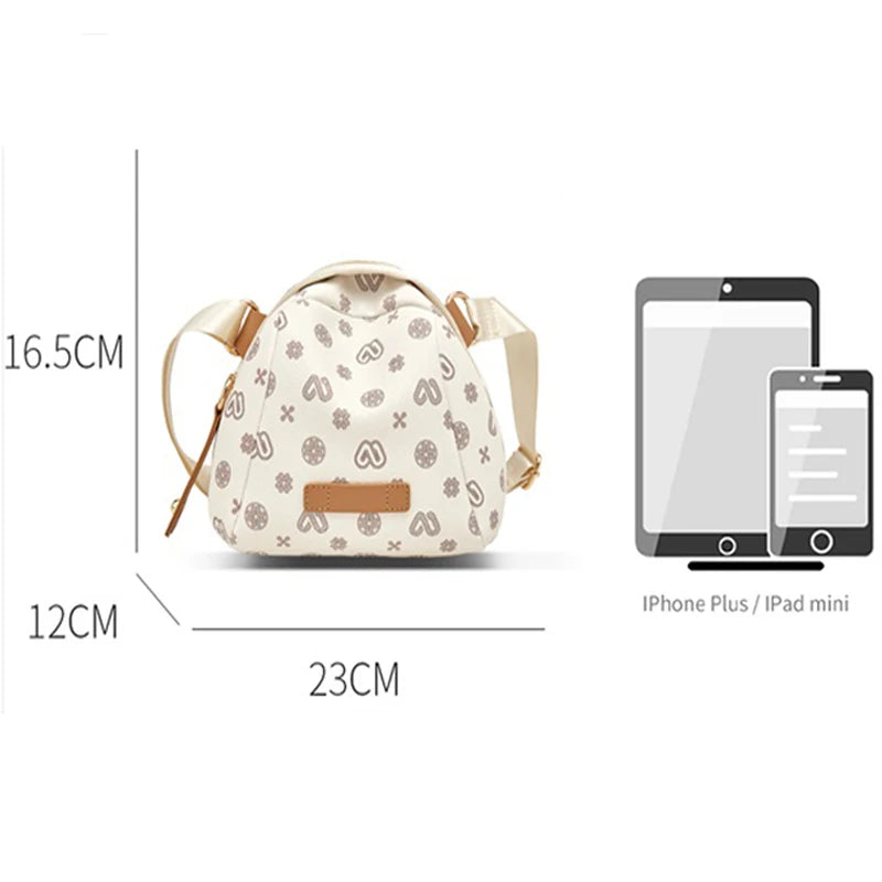 LAORENTOU 2025 bolso de hombro estampado de PVC a la moda para mujer, bolso cruzado diario de primavera y verano para mujer elegante