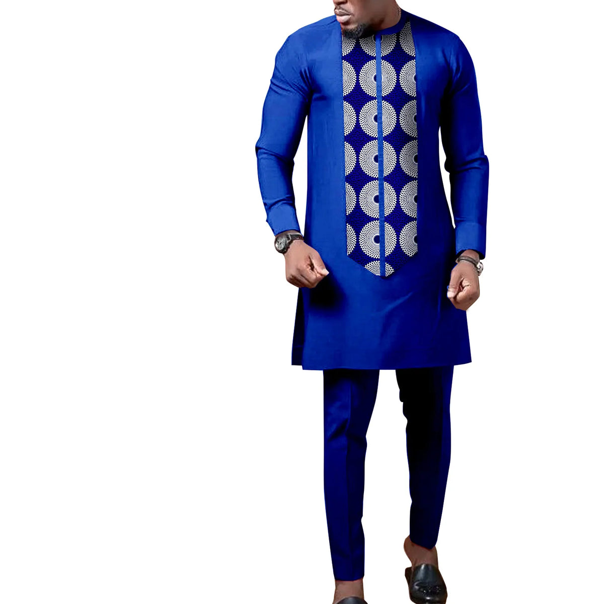 Vestido Dashiki Africano Caftán Boda Pareja | Camisa y Pantalón | Tallas XS-6XL | Tico Trendy