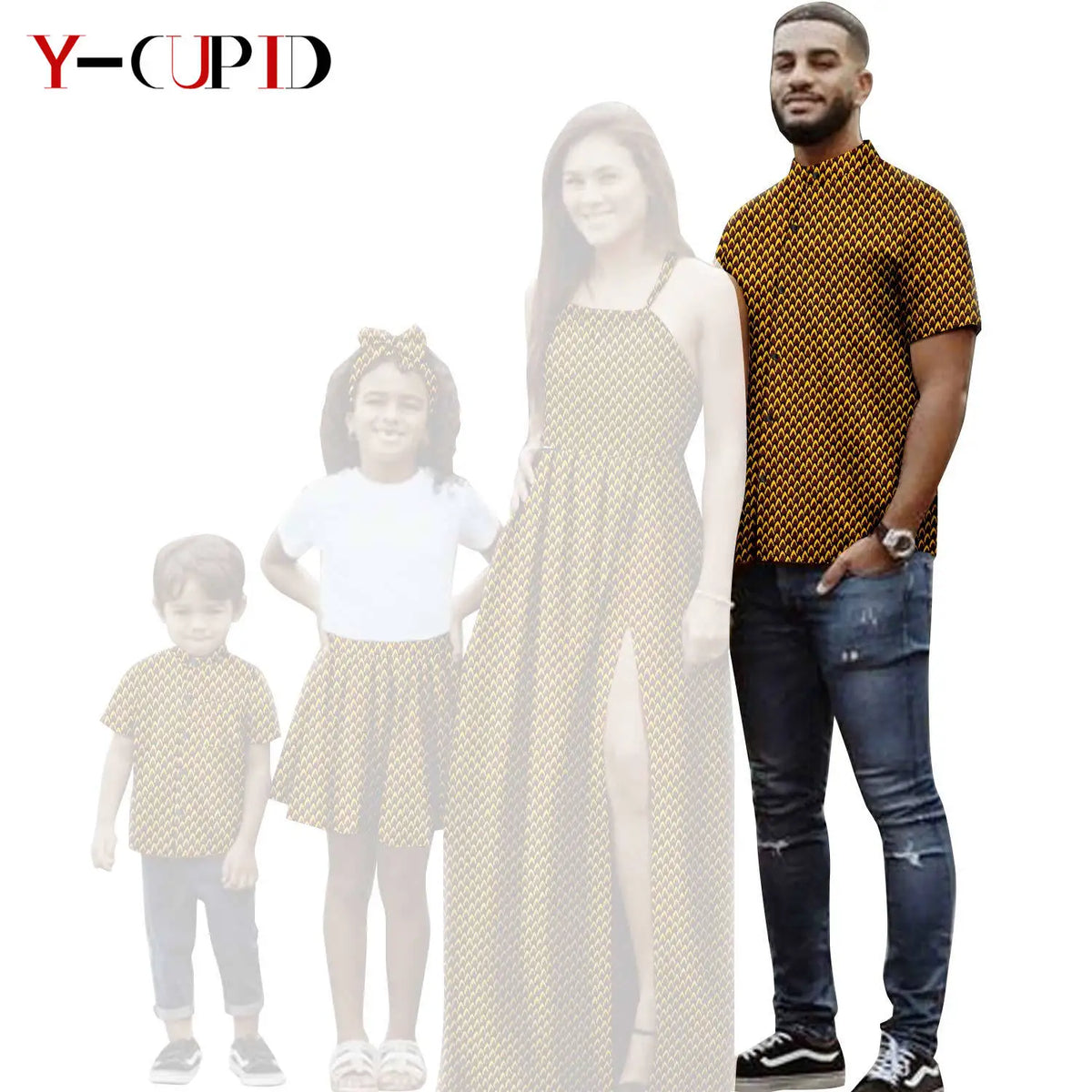 Vestido Sexy y Camisa Dashiki Familiar | Tico Trendy