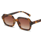 Gafas Sol Cuadradas Unisex Montura Pequeña Retro | A La Moda Popular UV400 Diseño