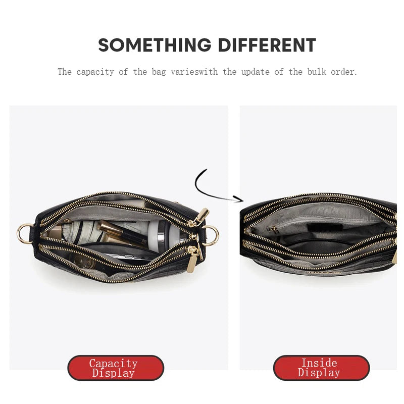 LAORENTOU marca moda mujer bolso cruzado 2025 Otoño Invierno nuevo diseño mujer bolso de hombro Casual