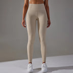 Leggings Sin Costuras Mujer | Yoga Gimnasio | Cintura Alta Ajuste Push Up