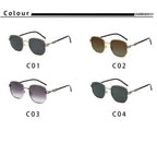 Gafas de Sol CATERSIDE Polarizadas | Lentes Poligonales | Montura Metal | UV400
