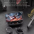 Auriculares Sony HD Bluetooth 5.4 | Gancho para Oreja | Cable HIFI | Estuche de Carga