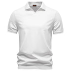 Polo Sedoso Transpirable Hombre | Estilo Elegante Fresco | Tallas S-XXL | Tico Trendy
