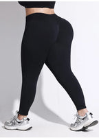 Pantalones de Yoga para Mujer | Tallas Grandes Sin Costuras | Secado Rápido Push-Up | Tico Trendy