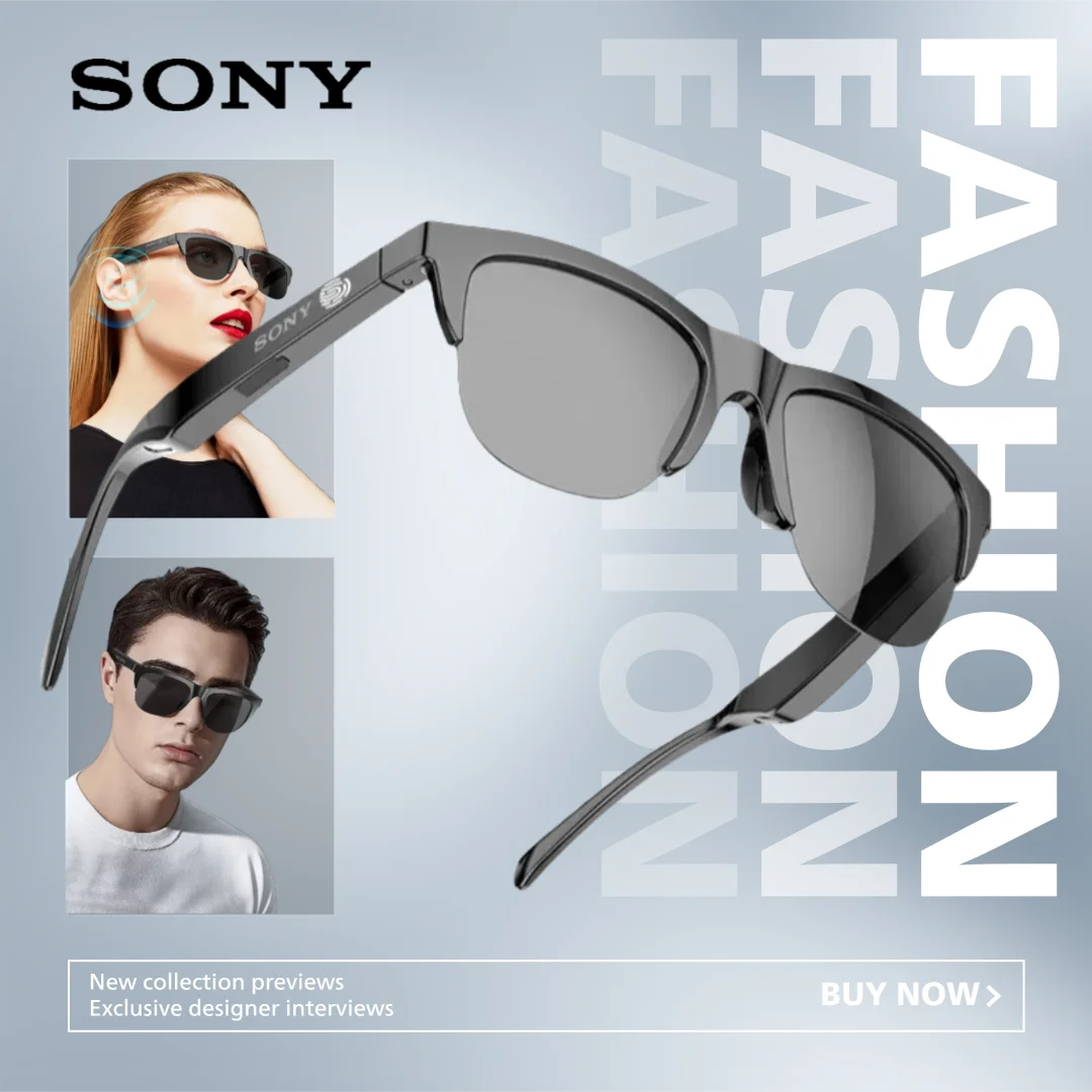 Gafas Inteligentes Sony | Bluetooth y Llamadas | Deportes y Música | Tico Trendy