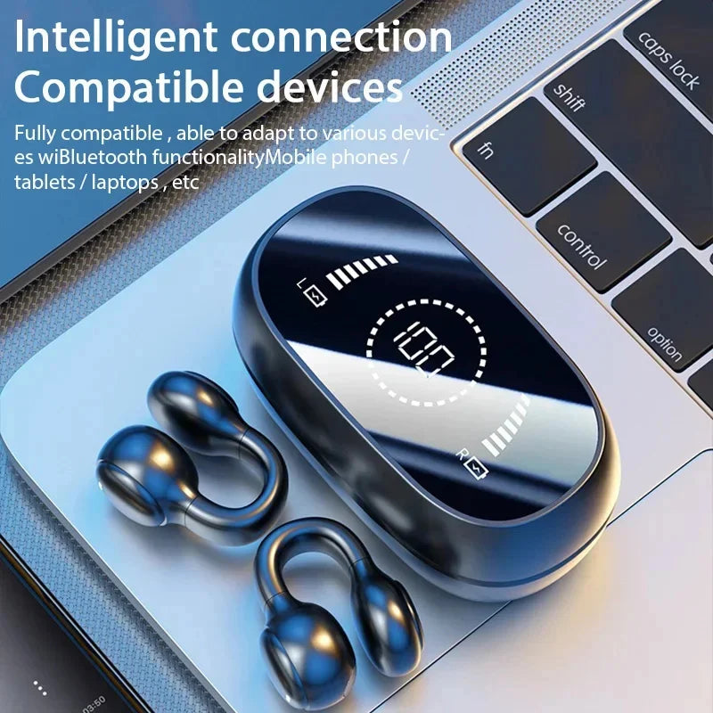Auriculares SONY Bluetooth TWS | Oreja Abierta | Graves y Conducción Ósea | Compatible con Airpods/Xiaomi