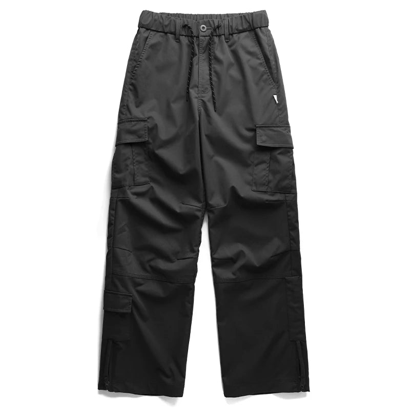 Pantalón Cargo Recto | Poliéster | Estilo Japonés | Hombre | Ticotrendy