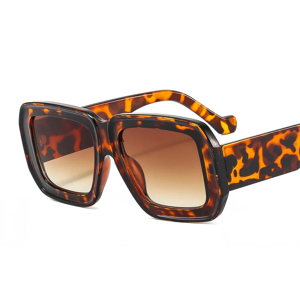 Gafas de Sol Cuadradas Grandes Retro Estilo Único Moderno
