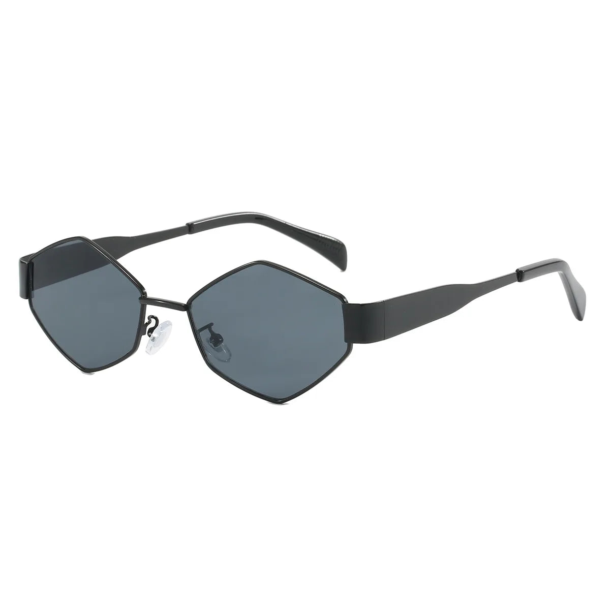Gafas de Sol Poligonales con Marco Pequeño Estilo Clásico Vintage