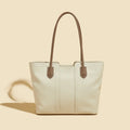 Marca LAORENTOU, bolso de hombro para mujer de piel sintética, bolso de viaje de gran capacidad con superficie suave para Otoño e Invierno 2025