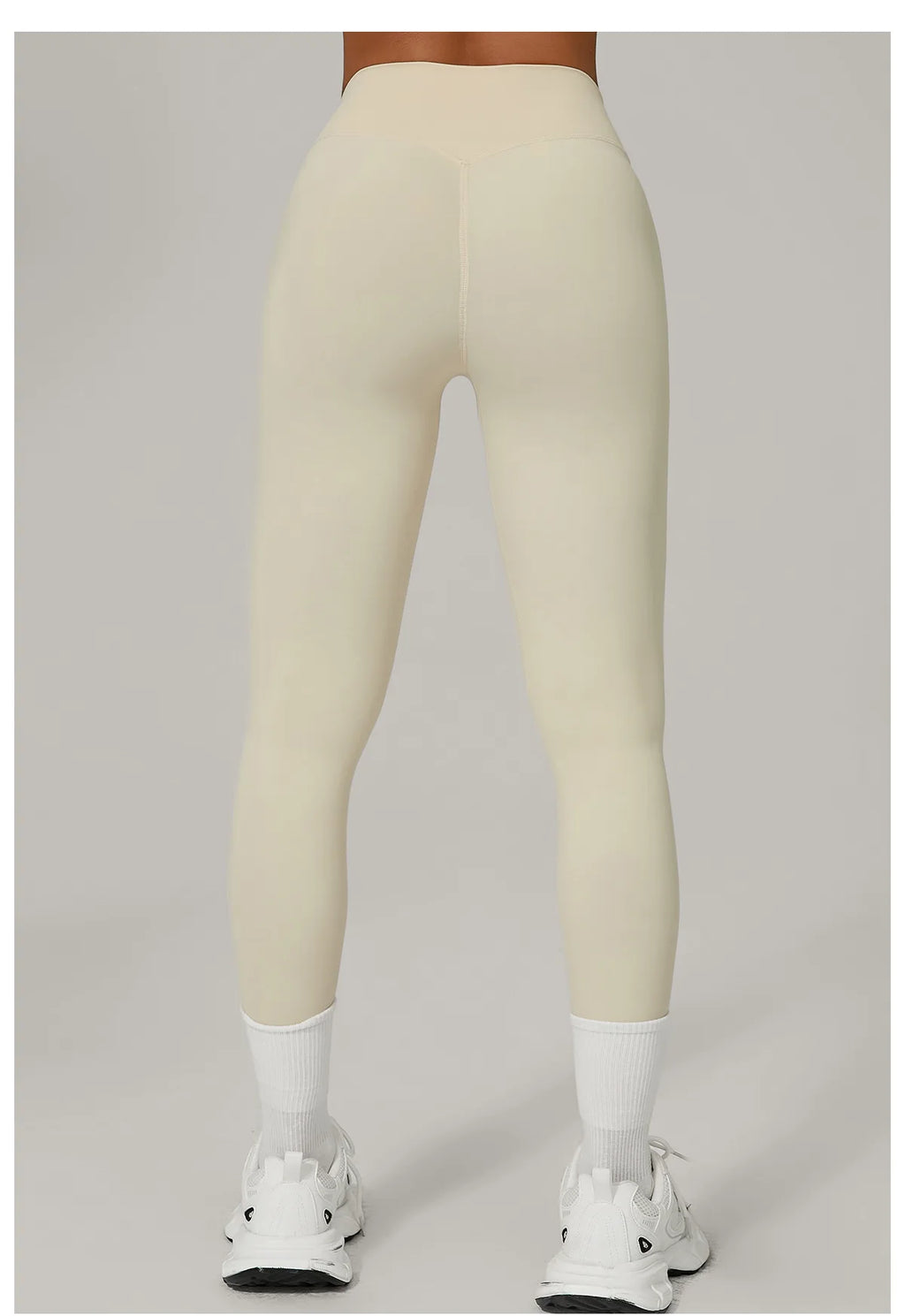 Pantalones de Yoga VEQKING con Pliegues Invisibles para Mujer, Leggings Deportivos de Cintura Alta, Levanta Glúteos, Secado Rápido, Ropa Deportiva para Gimnasio
