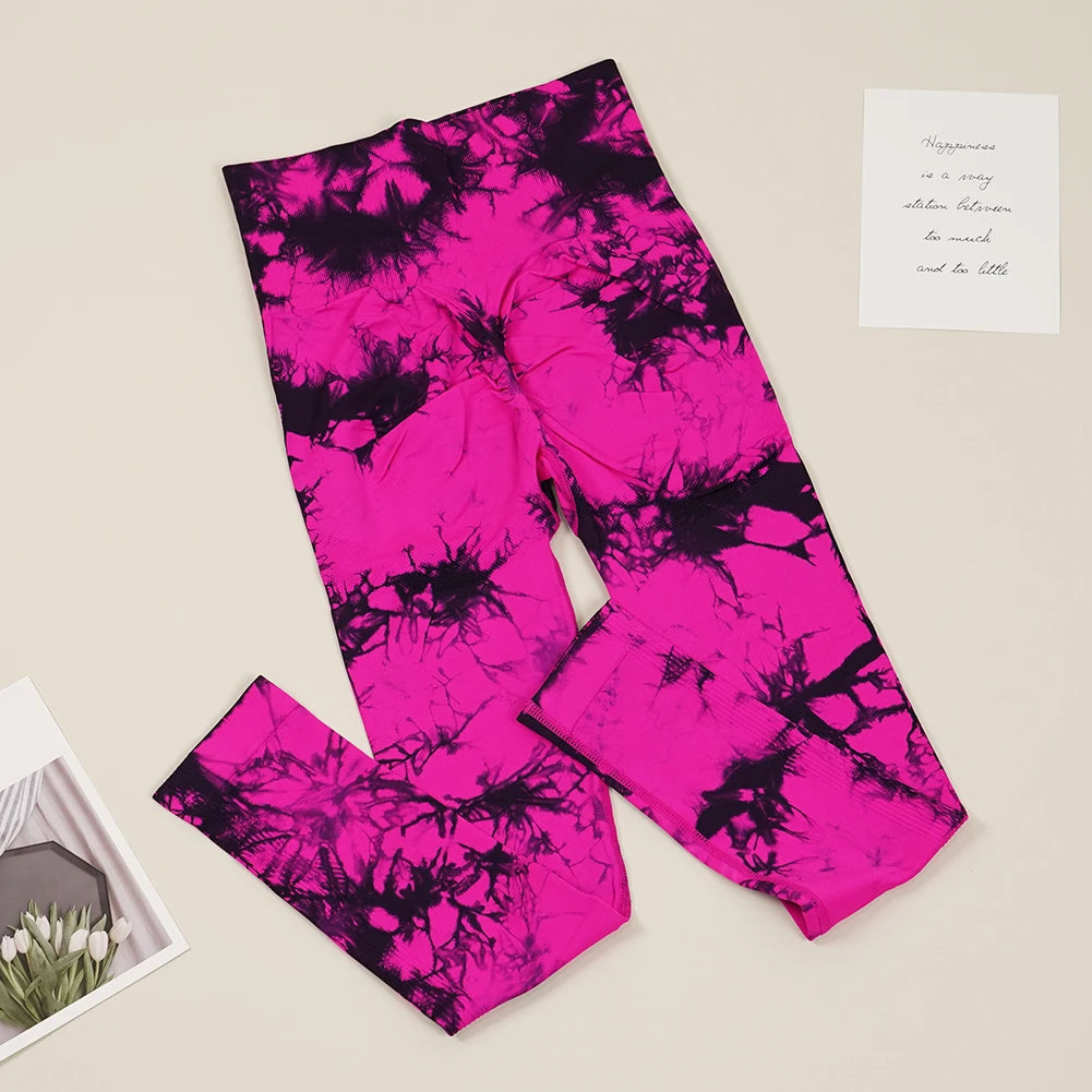 Pantalones Yoga Sin Costuras para Mujer | Cintura Alta Elástica | Secado Rápido Ajustado | Tico Trendy