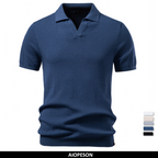 Polo Clásico Elegante Hombre | Color Sólido Transpirable | Tallas S-XXL | Tico Trendy