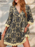Vestido Bohemio Elegante | Estampado Floral