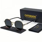 Gafas de Sol Polarizadas Caterside | Montura Metal Ovalada | Unisex