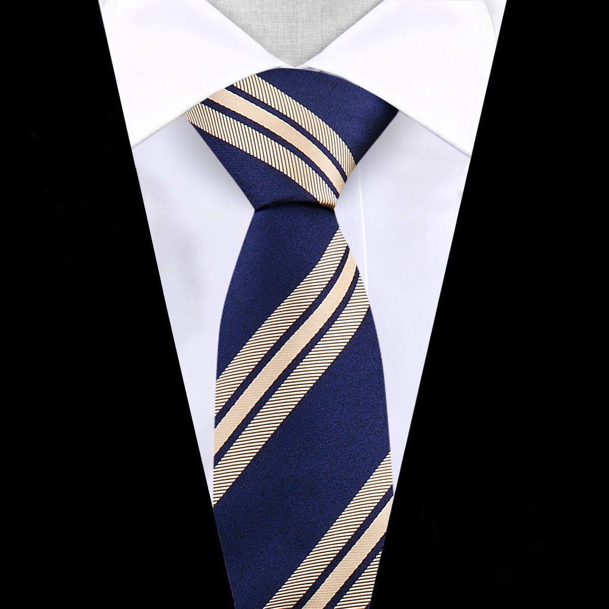 Corbata Jacquard De Poliéster Negocios Boda Accesorio De Moda