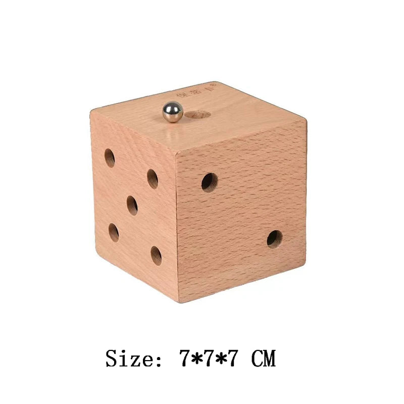 Rompecabezas clásico De Madera 3D para adultos y niños, cabeza De cabeza, Juguetes Para el desarrollo del cerebro