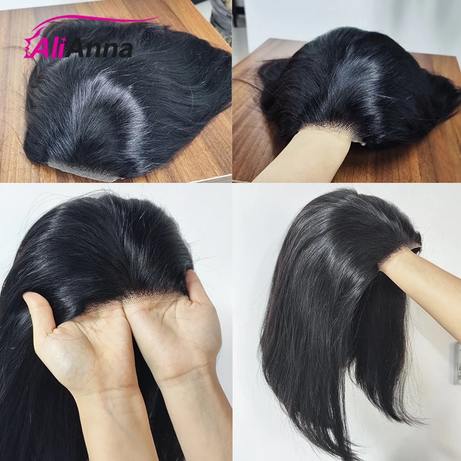Peluca de cabello Bob sin pegamento, cabello humano listo para usar, pelucas con cierre de encaje 4x4 para mujeres, pelucas de cabello humano liso, peluca Bob corta