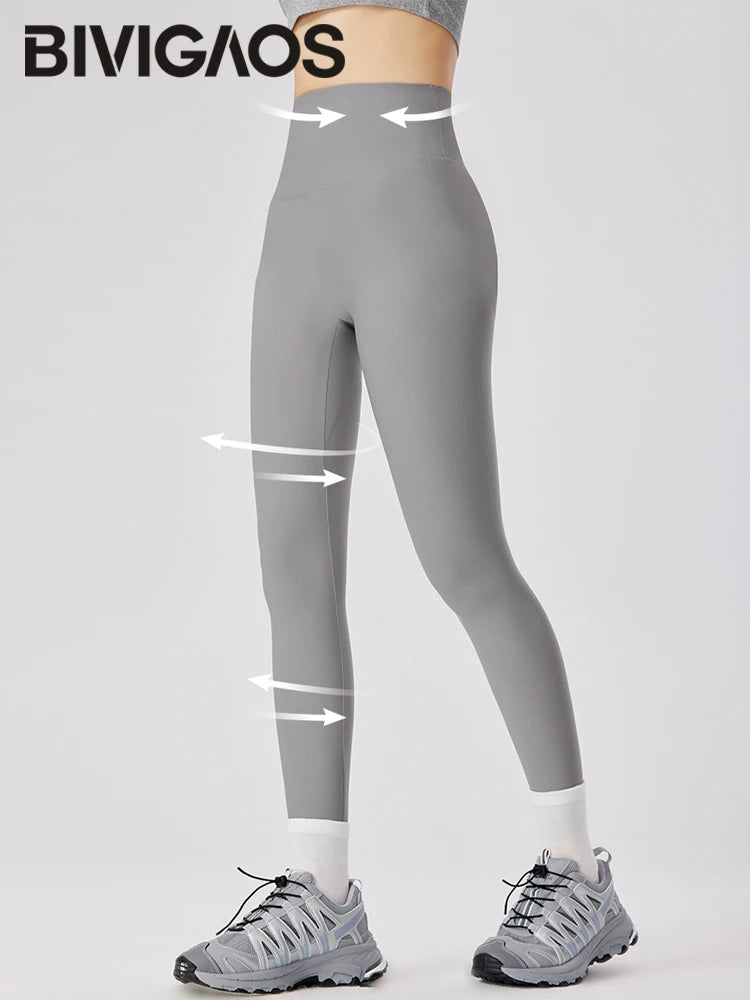 Leggings Piel Tiburón Shaping | Realce Glúteos Sin Costuras | Cintura Alta Sexy Fitness PV | Ticotrendy