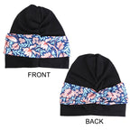 Nuevo turbante con estampado Floral y nudo torcido para mujer musulmana, Hijab, gorro para quimio, gorro elástico indio para mujer, pañuelo para la cabeza, gorro para la pérdida de cabello