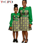 Vestido Africano Pareja y Bebé | Lazo Elegante | Tico Trendy