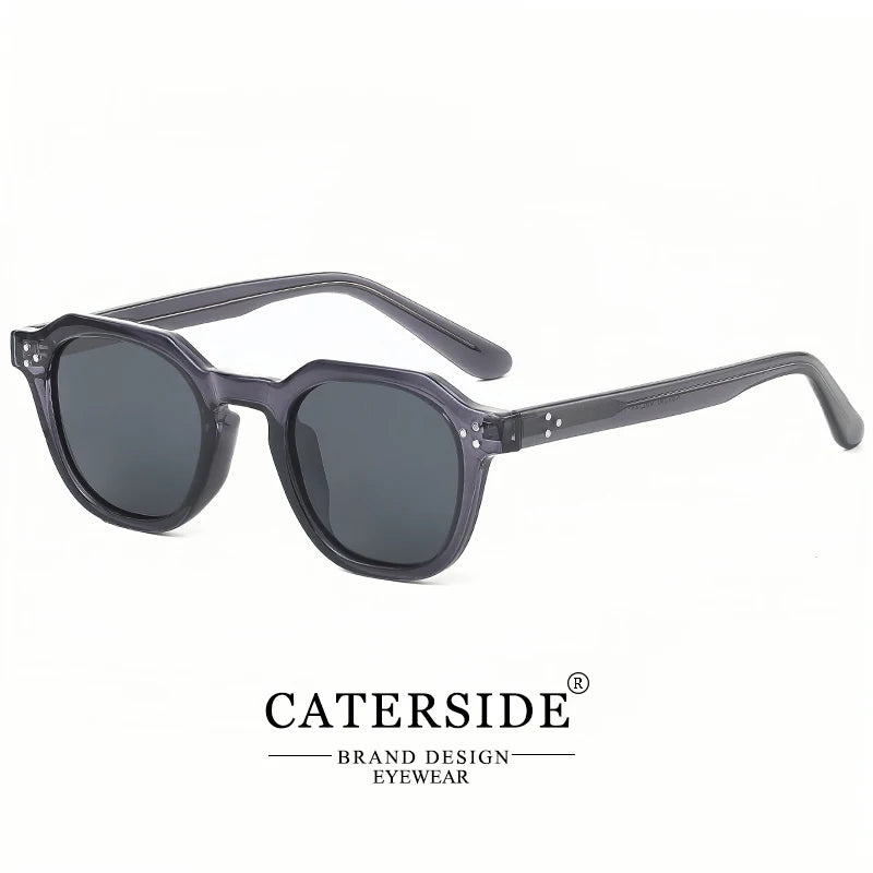 Gafas de Sol Polarizadas Caterside | Montura Cuadrada de Acetato | Nueva Actualización