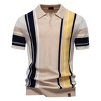 Polo Panel Contraste Malla Hombre | Punto Ligero Transpirable | Tallas S-XXL | Tico Trendy