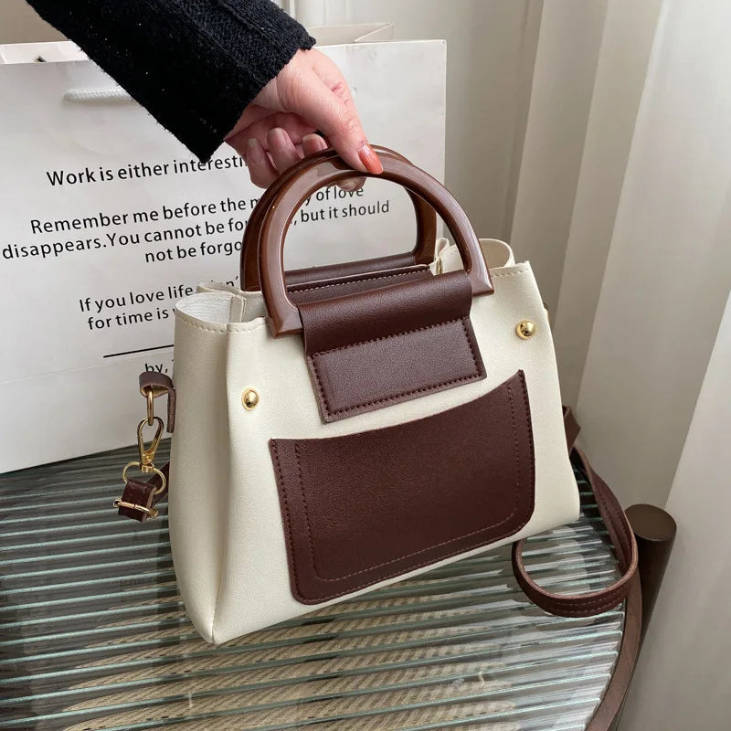 Bolso Hombro PU Mujer Boston Moda Casual Trabajo