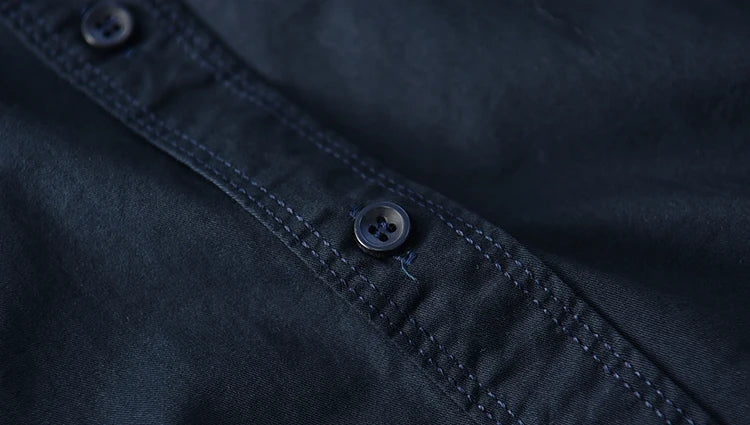 Camisa Casual Hombre | Algodón Puro | Parches Tridimensionales | Manga Corta | Ticotrendy