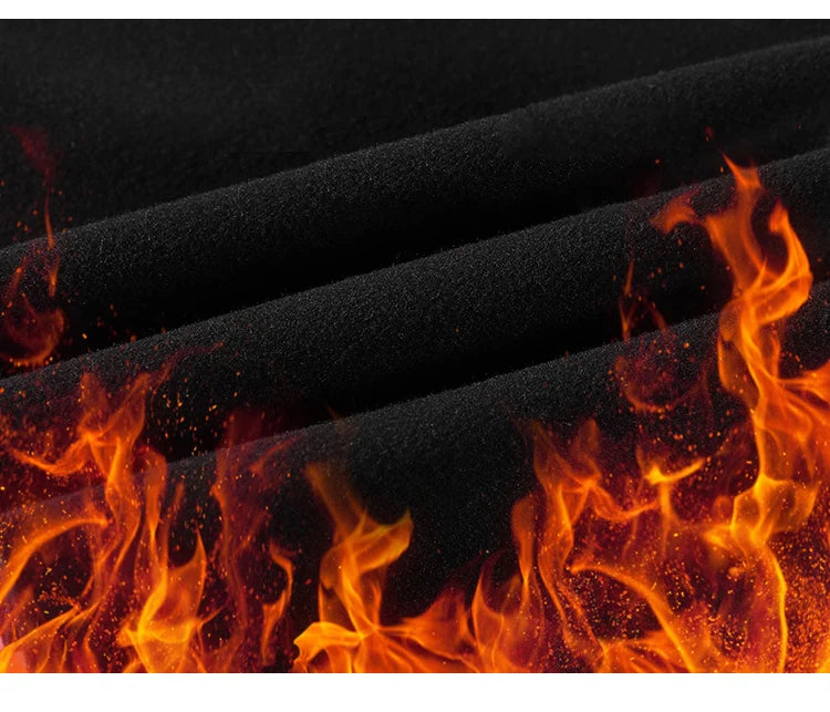 Leggings Piel Sintética Oveja | Realce Cálido Negro | Pantalón de Moda OI | Ticotrendy