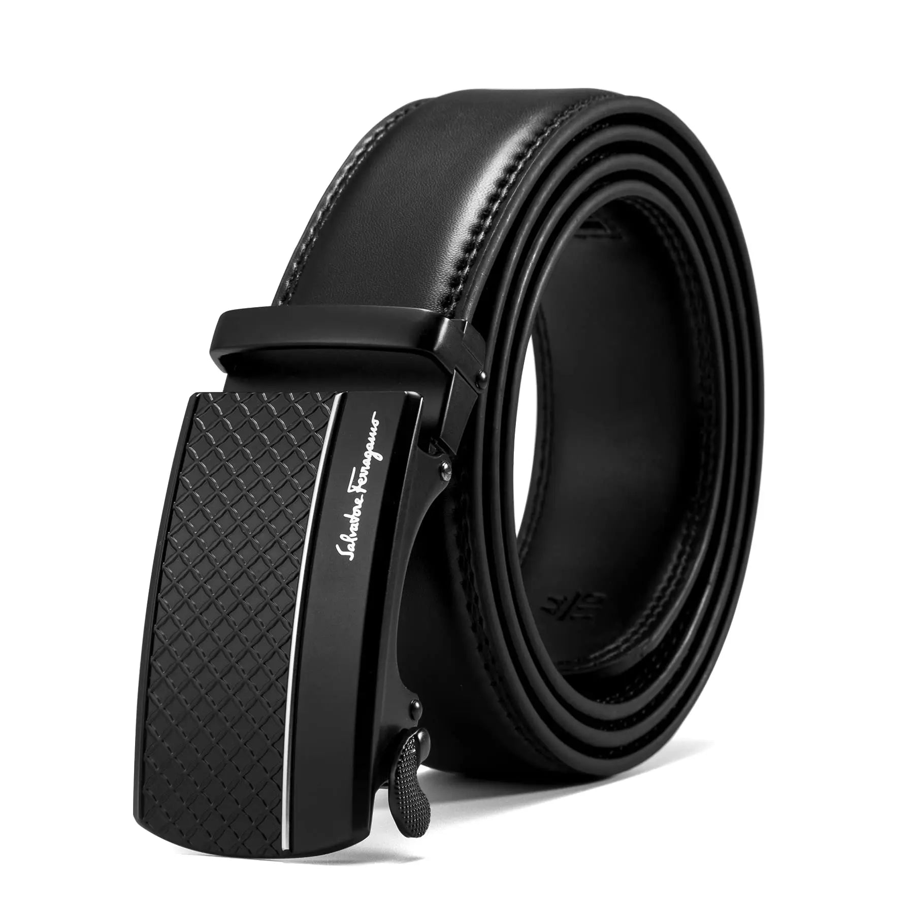 Luxury Brand Business Belt Men Top Quality Genuine Leather Waist Strap Black Male Simple Automatic Buckle Jeans Belts for Men