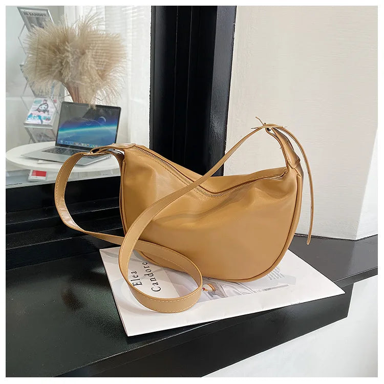 Bolso Cruzado Mujer Cuero PU Hombro Portátil Hobo