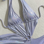 Bikini Brillante de Dos Piezas - Para Brillar en la Noche en la Playa
