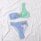 Bikini de Dos Piezas con Concha - Top Sexy para Playas de Guanacaste
