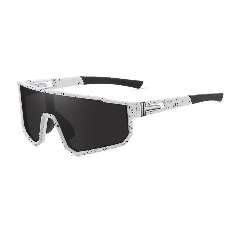 Gafas de Sol Polarizadas de Una Pieza | Montura Cuadrada Deportiva | UV400