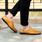 Zapatos Piel Genuina Hombre ∣ Transpirables Conducción ∣ Talla 37-46