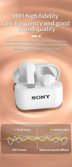 Auriculares SONY TWS Inalámbricos | Reducción de Ruido | BT5.0 | 200mAh | Compatibilidad Universal